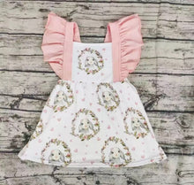 Load image into Gallery viewer, Pre-Order Girls Springtime Easter Bunny Dress