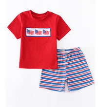 Load image into Gallery viewer, Boys Patriotic Themed Outfit