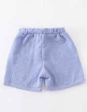 Load image into Gallery viewer, Blue Gingham Boys Shirts