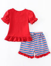 Load image into Gallery viewer, Patriotic Themed Girls Outfit