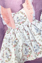 Load image into Gallery viewer, Pre-Order Girls Springtime Easter Bunny Dress