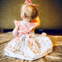 Load image into Gallery viewer, Pre-Order Girls Springtime Easter Bunny Dress