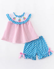 Load image into Gallery viewer, Pink Sailboat Themed Girls Outfit